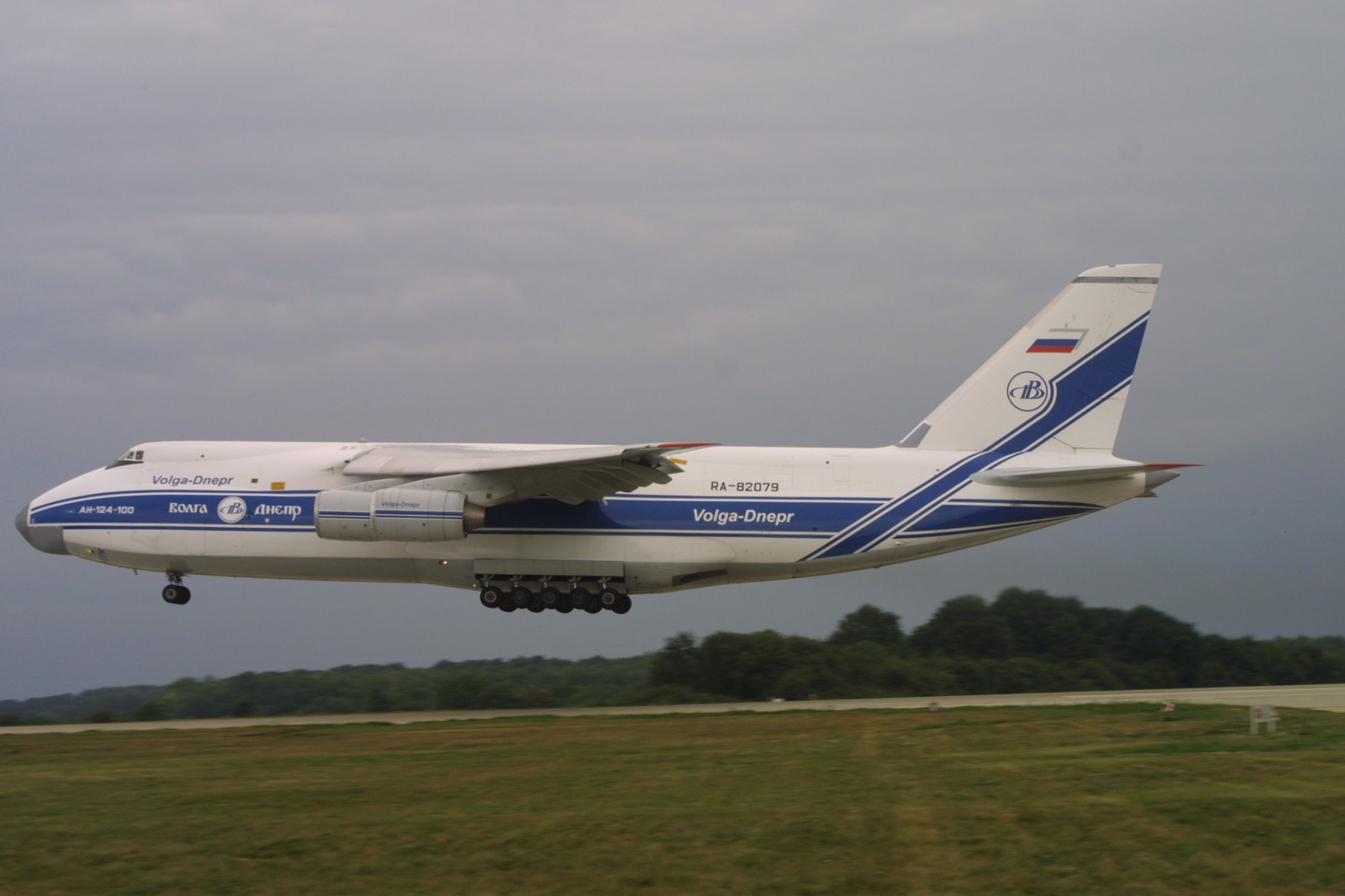 Volga-Dnepr Antonov An-124 RA-82079 at Taszár